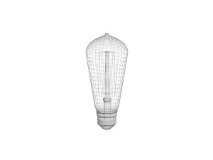 Edison Light Bulb E26 3D 模型