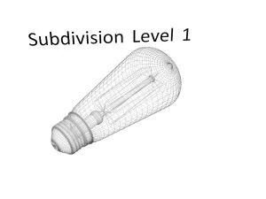 Edison Light Bulb E26 3D Model