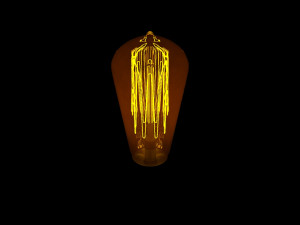 Edison Light Bulb 3D Модель