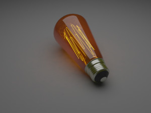 Edison Light Bulb 3D Модель