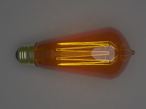Edison Light Bulb 3D Модель