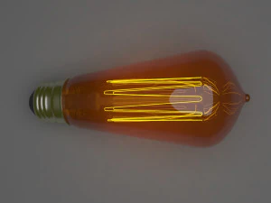 Edison Light Bulb 3D Model