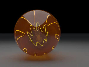 Edison Light Bulb 3D Model