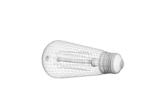 Edison Light Bulb 3D Model