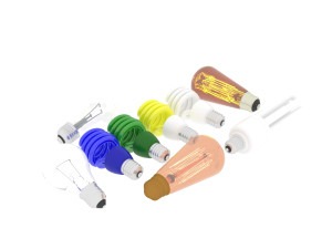 Light Bulbs Collection Model 3D
