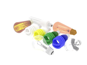 Light Bulbs Collection Model 3D