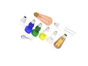 Light Bulbs Collection Model 3D
