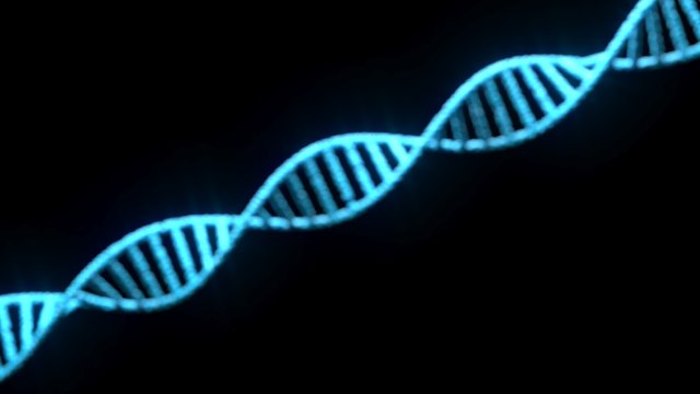 DNA Helix 3D Модель .c4d .max .obj .3ds .fbx .stl .blend 