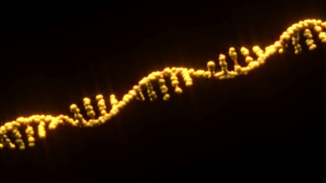 RNA Helix 3D Модель .c4d .max .obj .3ds .fbx .stl .blend 