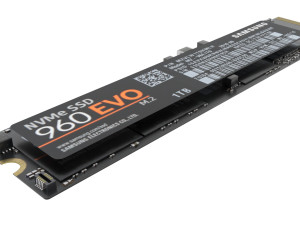 SSD M2 Hard Drive Samsung 960 EVO 3D Model