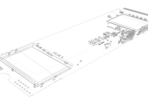 SSD M2 Hard Drive Samsung 980 Modelo 3D
