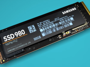 SSD M2 Hard Drive Samsung 980 Modelo 3D