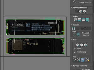 SSD M2 Hard Drive Samsung 980 Modelo 3D