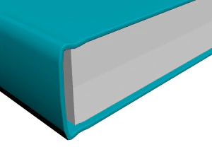 Book Flipping Animation 3D Model