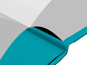 Book Flipping Animation 3D Model