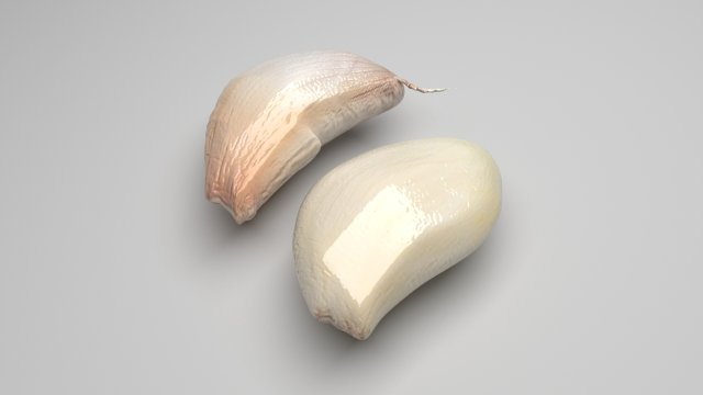 Garlic Cloves Modelo 3D .c4d .max .obj .3ds .fbx .stl .blend 