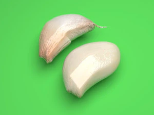 Garlic Cloves 3D Model