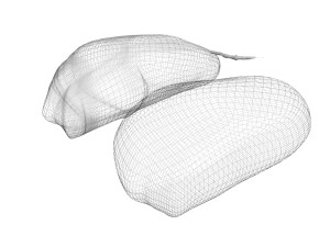 Garlic Cloves Modelo 3D