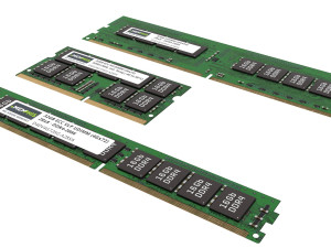 3 Piece Memory Modules Set 3D 모델