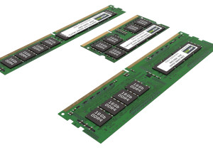 3 Piece Memory Modules Set 3D 모델
