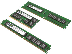 3 Piece Memory Modules Set 3D 모델