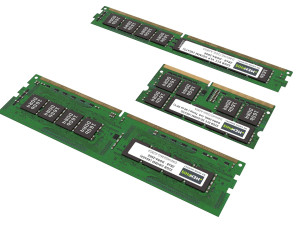 3 Piece Memory Modules Set 3D 모델