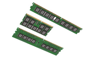 3 Piece Memory Modules Set 3D 모델