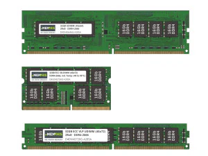 3 Piece Memory Modules Set 3D Model