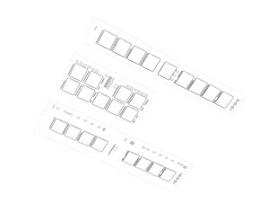 3 Piece Memory Modules Set 3D Model