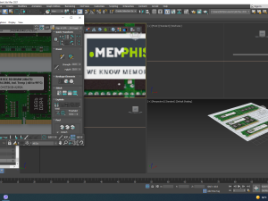3 Piece Memory Modules Set 3D 모델