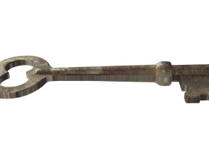 Vintage Key Modelo 3D