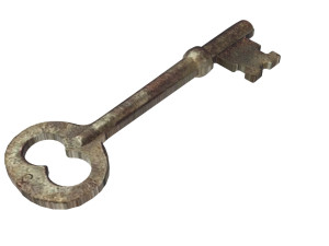Vintage Key Modelo 3D