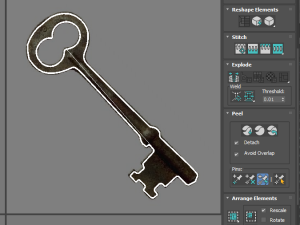 Vintage Key Modelo 3D