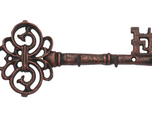 Bronze Vintage Key 3D Model