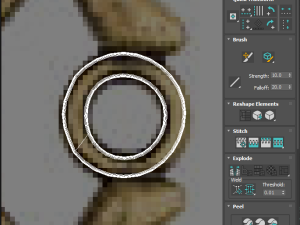 Gold Vintage Key 3D Model