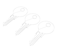 Home Keys 3D Model