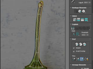 Chili Peppers Set 3D-Modell