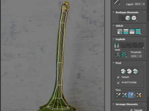 Chili Peppers Set 3D Model