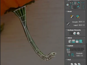 Chili Peppers Set 3D Model