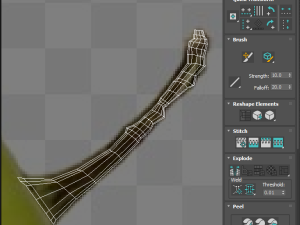 Chili Peppers Set 3D-Modell