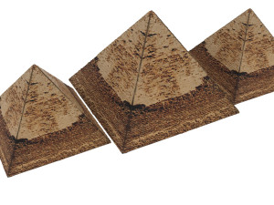 Giza Pyramids 3D Model