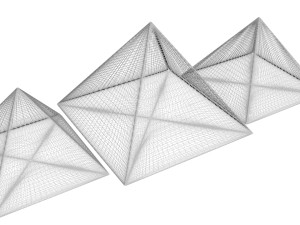 Giza Pyramids 3D Model