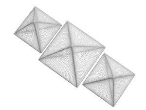 Giza Pyramids 3D Model