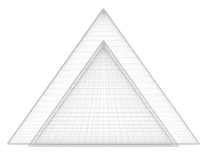 Giza Pyramids 3D Model