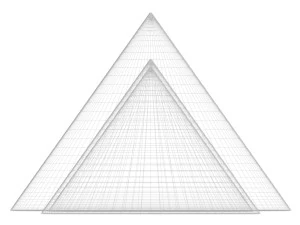 Giza Pyramids 3D Model