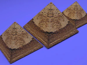 Giza Pyramids 3D Model