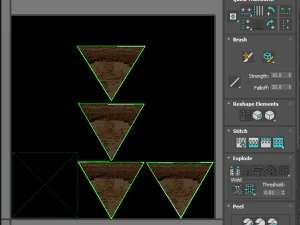 Giza Pyramids 3D Model