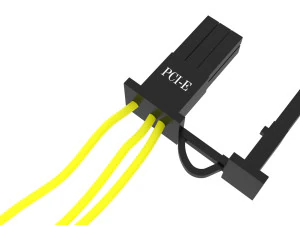 Cables For Computer Parts 3D Model