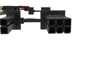 Cables For Computer Parts 3D Model