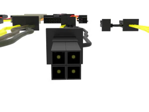 Cables For Computer Parts 3D Model